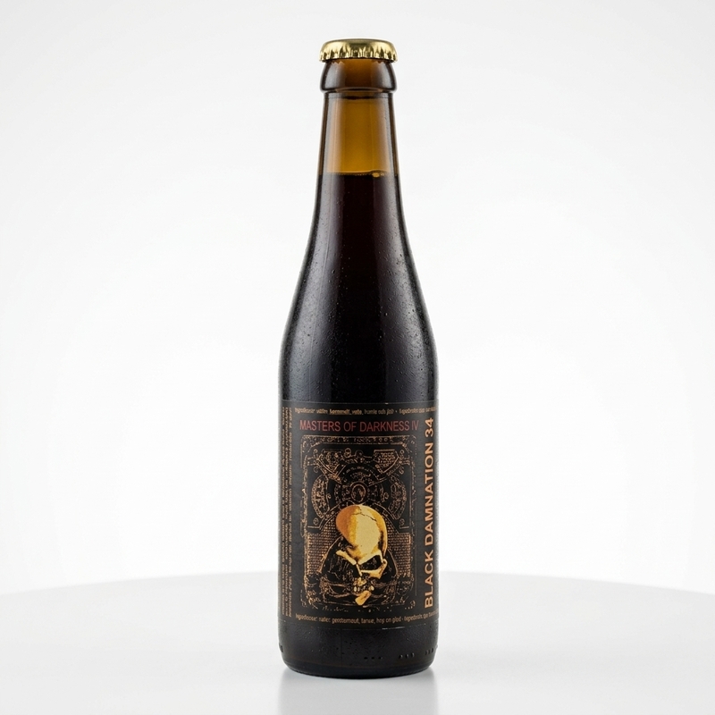 Black Damnation 34 A.K.A. Masters of Darkness IV (BA Bourbon Vanilla) - De Struise Brouwers Stout - Imperial / Double nullml - 2