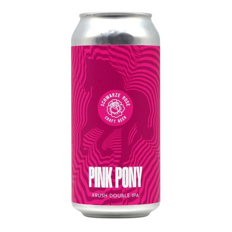Pink Pony - Schwarze Rose IPA - Imperial / Double New England / Hazy 440ml - 1