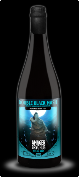 Double Black Mash 2024 Wheated Bourbon BA Version (Old Fitzgerald) - Amager Bryghus Stout - Imperial / Double 750ml - 1