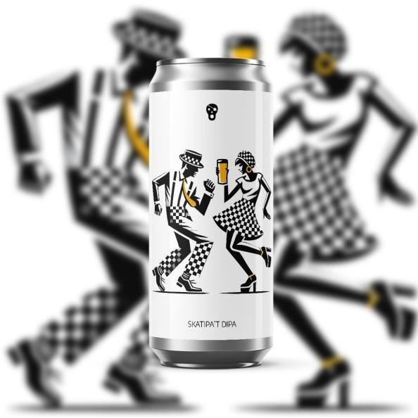 Skatipa’t - La Pirata Brewing IPA - Imperial / Double New England / Hazy 440ml - 1