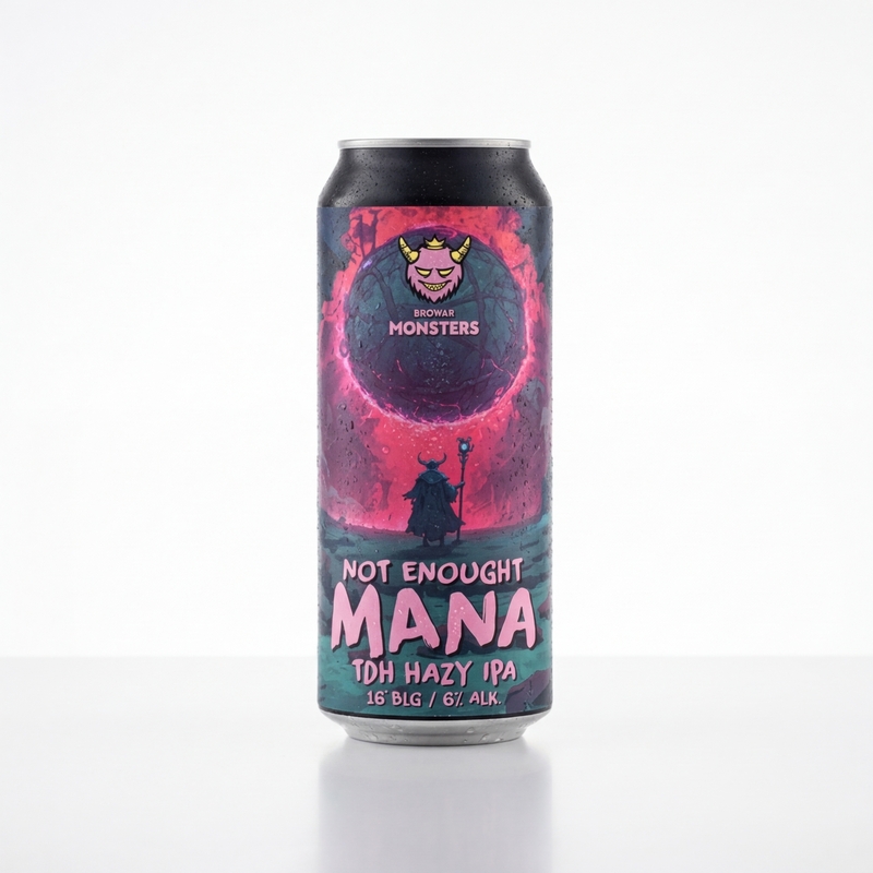 Not Enough Mana - Browar Monsters IPA - New England / Hazy 500ml - 1