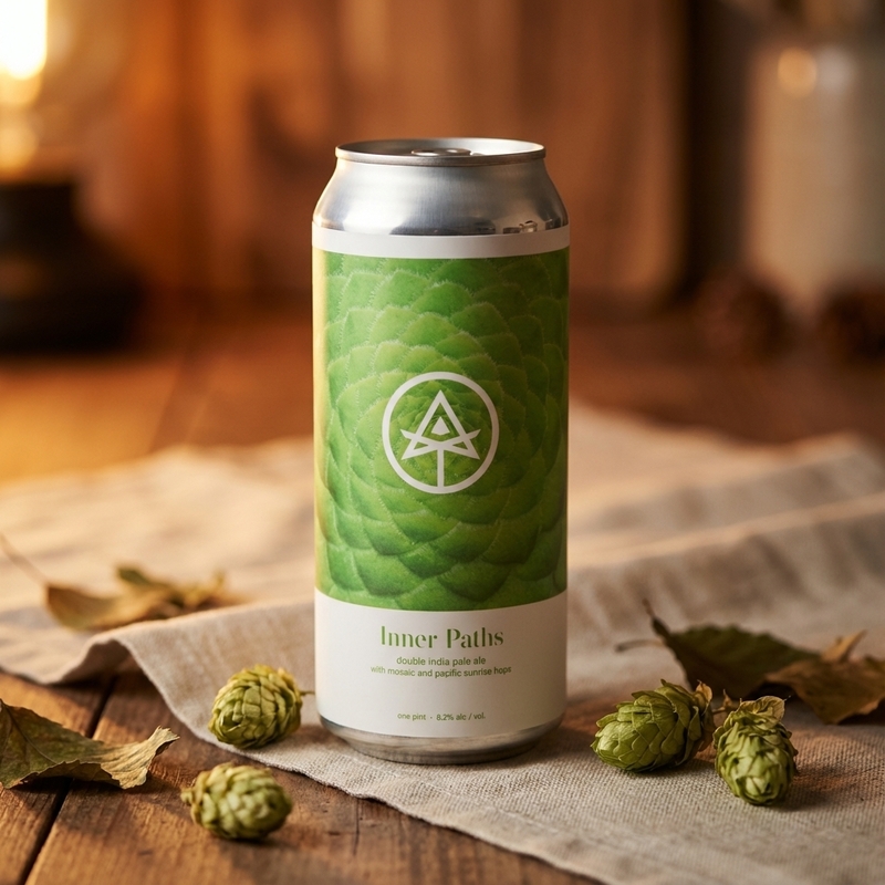 Inner Paths - Autodidact Beer IPA - Imperial / Double New England / Hazy 473ml - 1