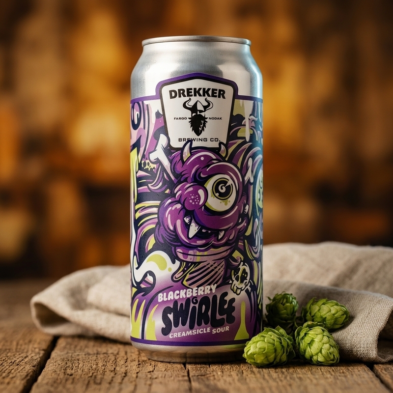 Swirlee - Blackberry Creamsicle