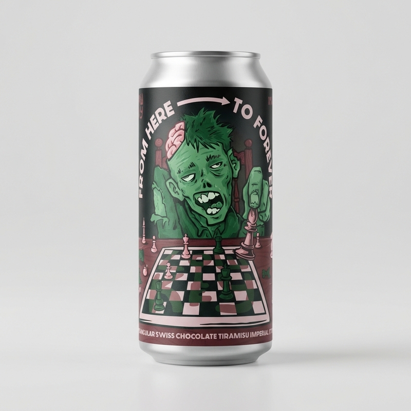 From Here To Forever - Low Key Barrel Project Stout - Imperial / Double Pastry 330ml - 1