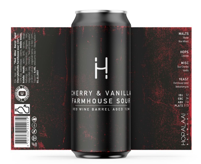 Cherry & Vanilla Farmhouse Sour