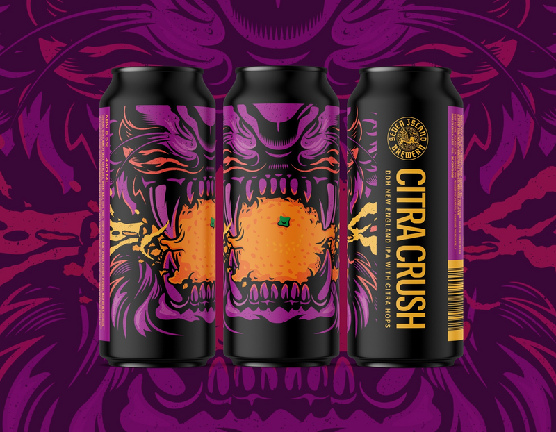 Citra Crush (April batch!) - Seven Island Brewery IPA - New England / Hazy 440ml - 1