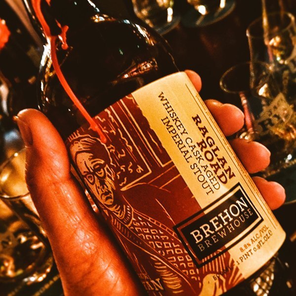 Raglan Road - Brehon Brewhouse Stout - Imperial / Double 500ml - 1