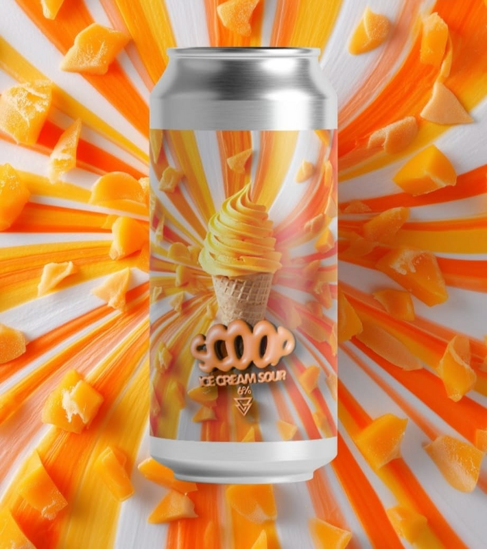 Scoop : Mango Lassi - Azvex Brewing Company Sour - Smoothie / Pastry 440ml - 1