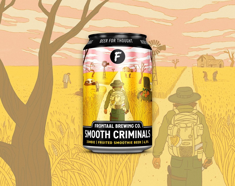 Smooth Criminals: Zombie - Frontaal Brewing Co. Sour - Smoothie / Pastry 330ml - 1