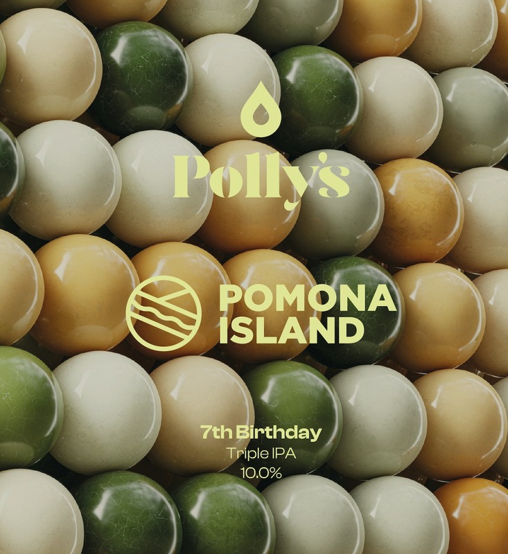 7th Birthday x Pomona Island - Polly's Brew Co. IPA - Triple 440ml - 1