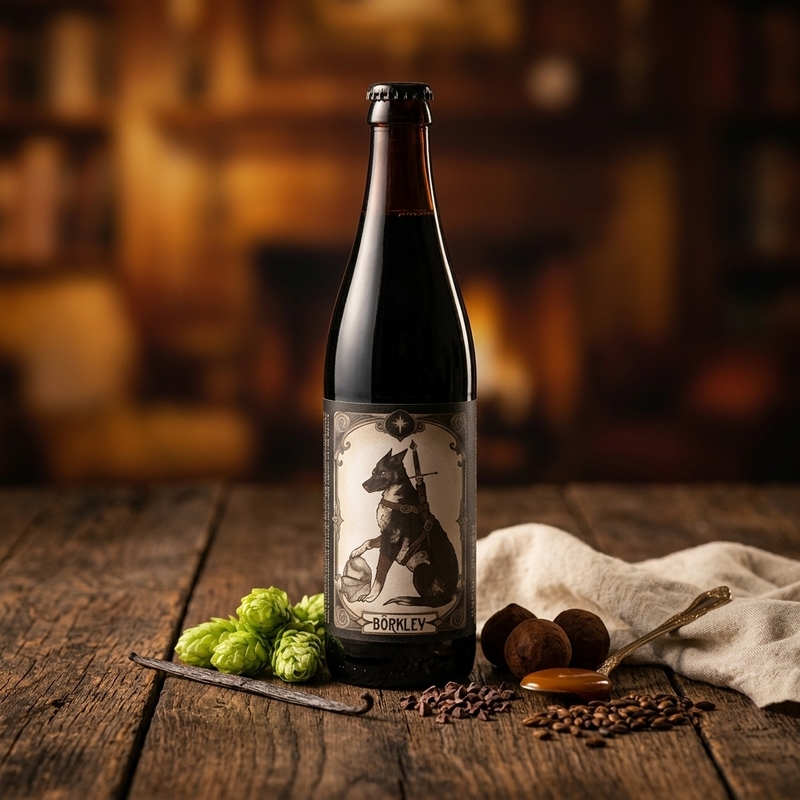 Börkley - Transient Artisan Ales Stout - Imperial / Double Pastry 500ml - 1