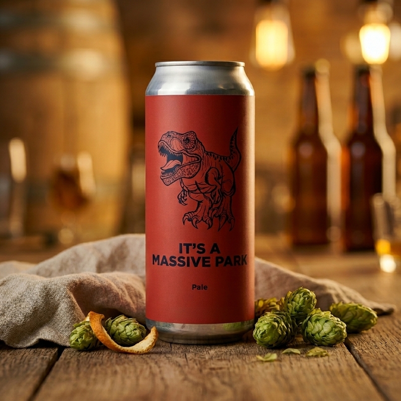 It's a Massive Park - Pomona Island Brew Co. Pale Ale - New England / Hazy 440ml - 2