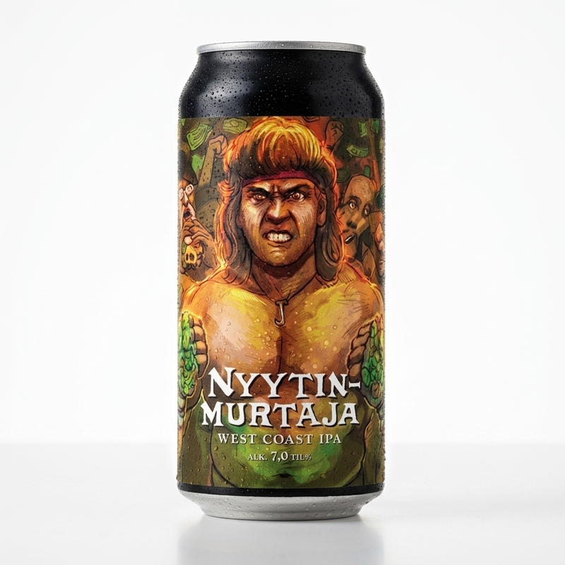 Nyytinmurtajat - Panimoyhtiö Tuju IPA - American 440ml - 2