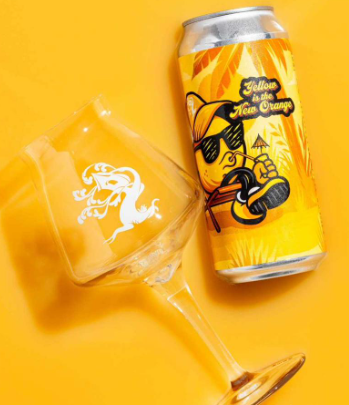 Yellow is the New Orange - Tree House Brewing Company IPA - Imperial / Double New England / Hazy 473ml - 1