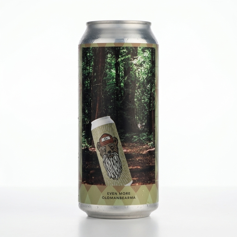 Even More Oldmanbearma - 16 Year Anniversary Beer / Mortalis - Evil Twin Brewing IPA - New England / Hazy 473ml - 2