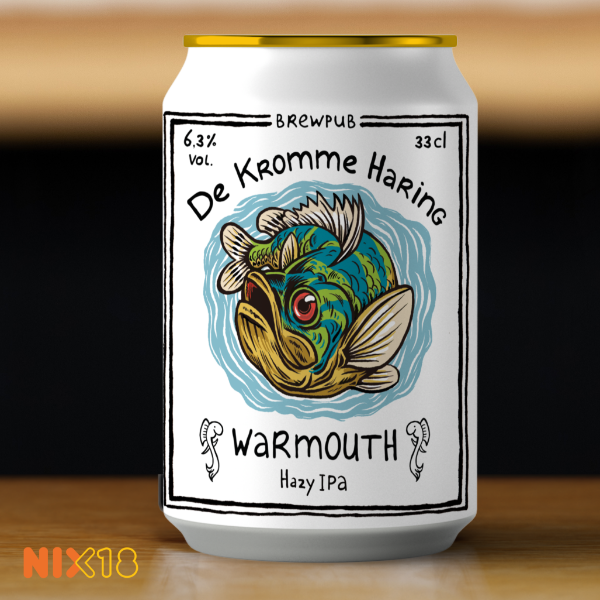 Warmouth: Amarillo Cryo Pop - De Kromme Haring IPA - New England / Hazy 330ml - 1
