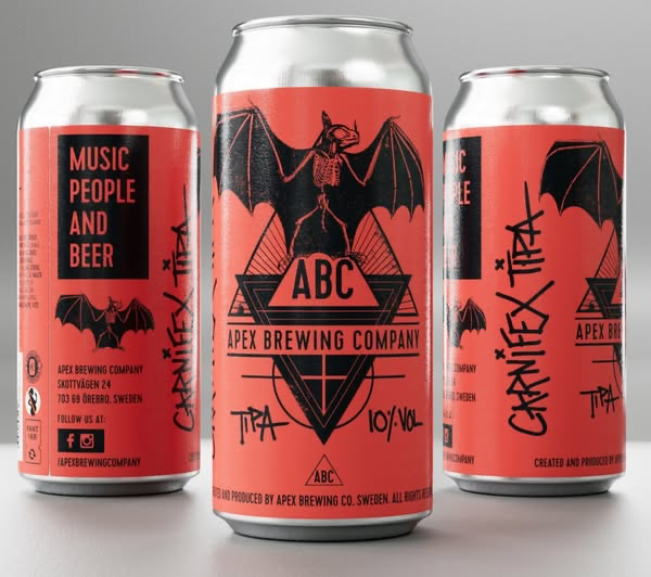 Carnifex TIPA - Apex Brewing Company IPA - Triple New England / Hazy 440ml - 1