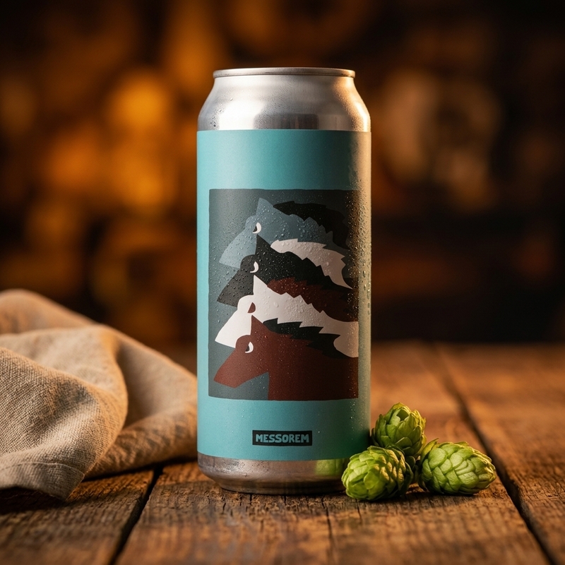 Conquest : Death / Autodidact, Esker Hart, Twin Elephant - Messorem IPA - Imperial / Double nullml - 1