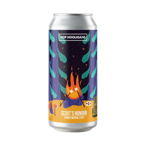 Scout's Honour - Hop Hooligans Stout - Imperial / Double 500ml - 1