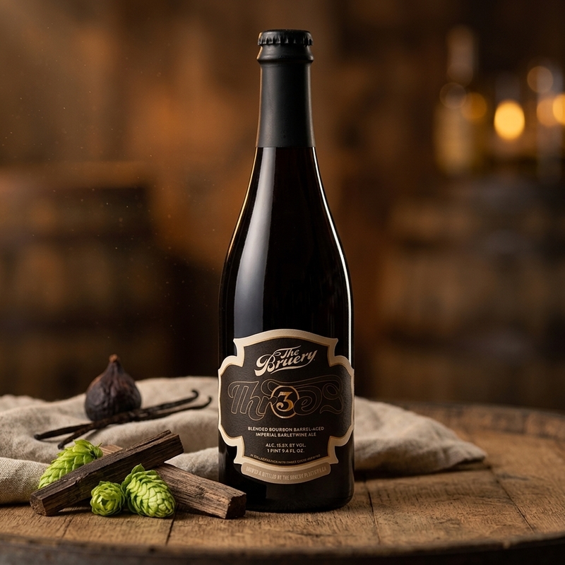 Thr3e (2024) - The Bruery Barleywine - American 750ml - 2