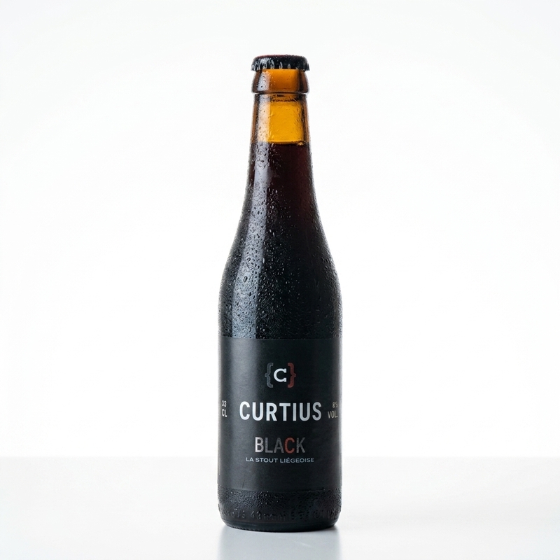 Curtius Black - Brasserie 3F Stout - Belgian 330ml - 2