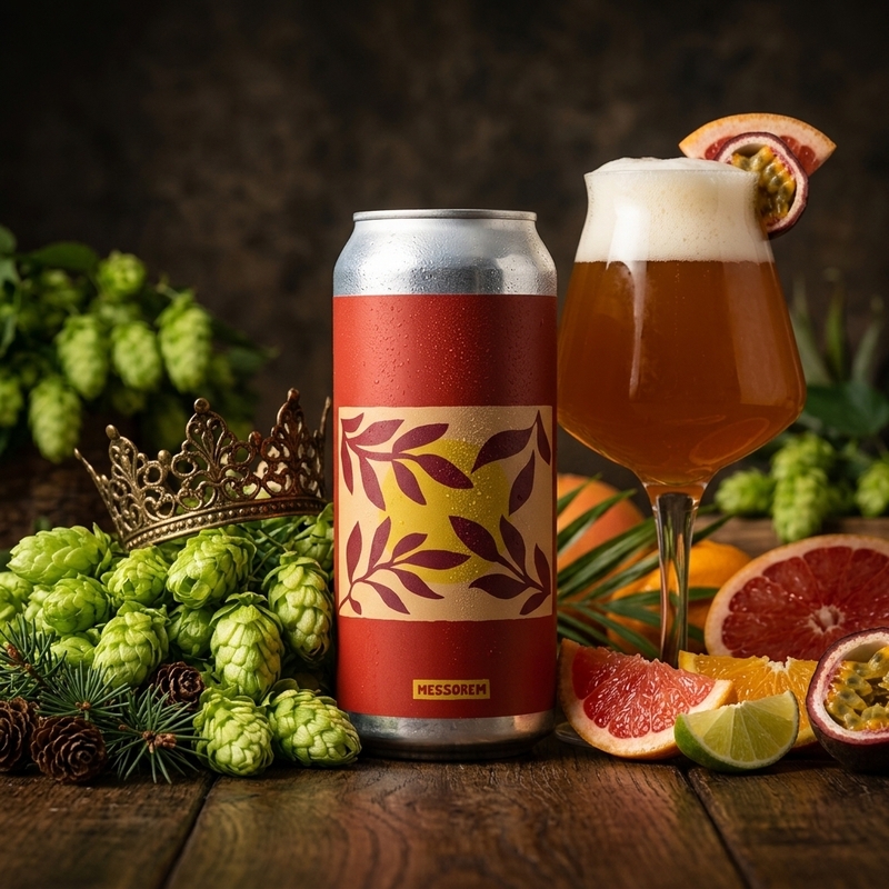 The Queen / Belleflower - Messorem IPA - American 473ml - 1