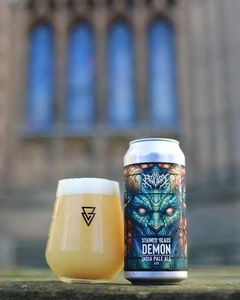 Stained Glass Demon - Azvex Brewing Company IPA - New England / Hazy 440ml - 1