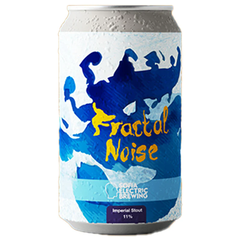 Fractal Noise - Sofia Electric Brewing Stout - Imperial / Double Pastry 330ml - 1