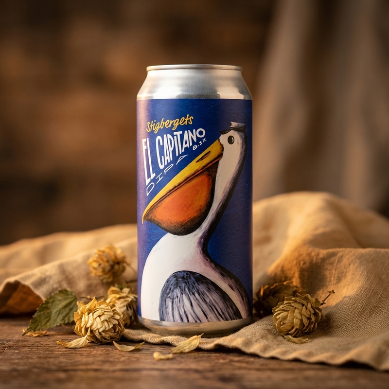 El Capitano - Stigbergets Bryggeri IPA - Imperial / Double New England / Hazy 440ml - 2