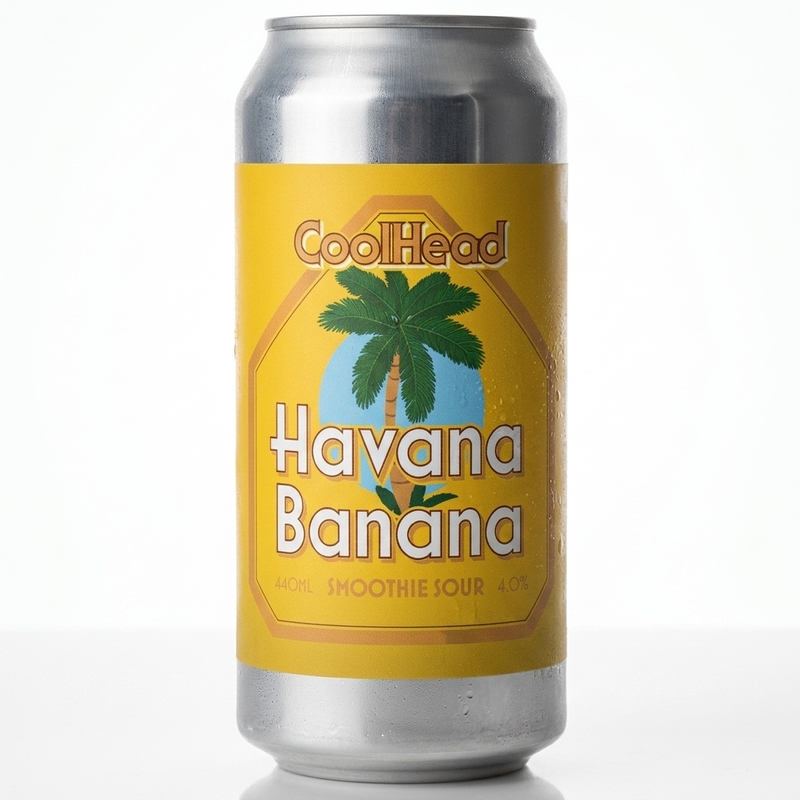 Havana Banana - CoolHead Brew Sour - Smoothie / Pastry 440ml - 2