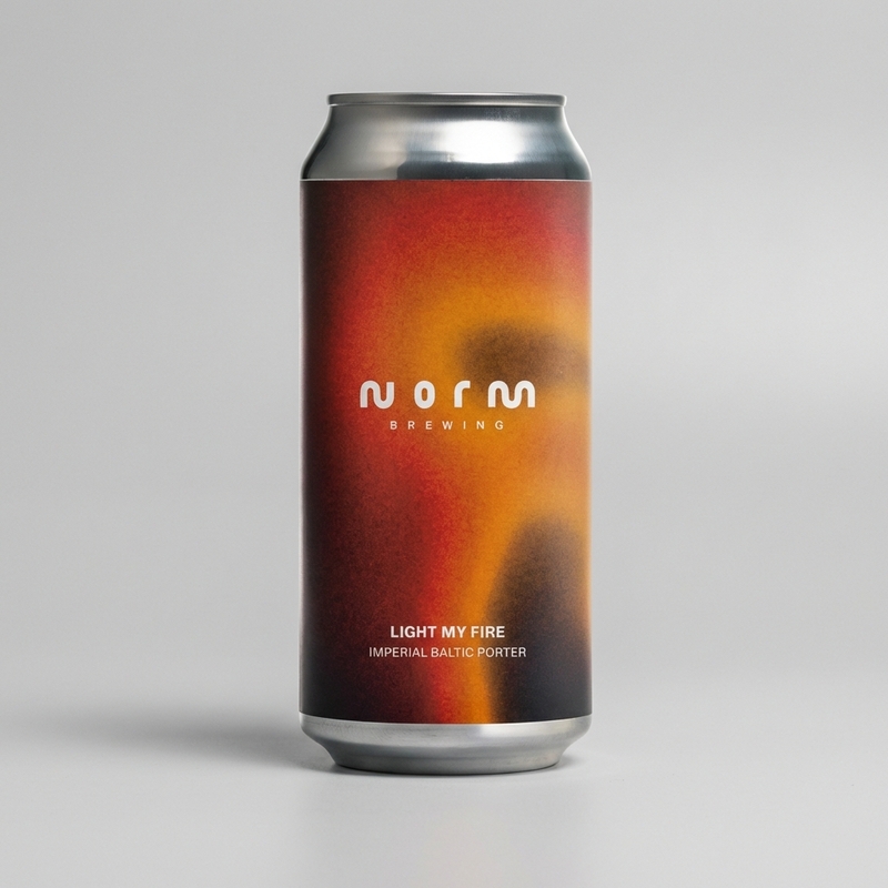 Light My Fire - Norm Brewing Porter - Imperial / Double Baltic 330ml - 1