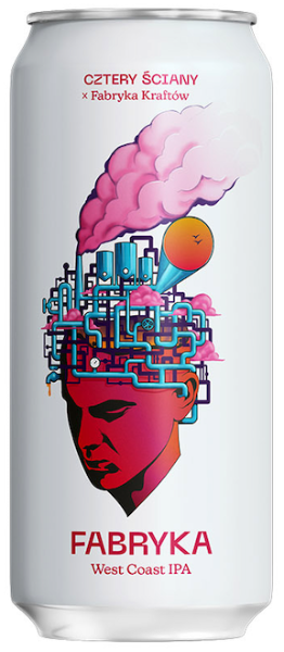 Fabryka - Browar Cztery Ściany IPA - American 500ml - 1