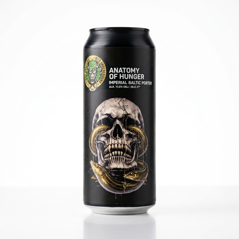 Anatomy of Hunger - Piwne Podziemie / Beer Underground Porter - Imperial / Double Baltic 500ml - 1