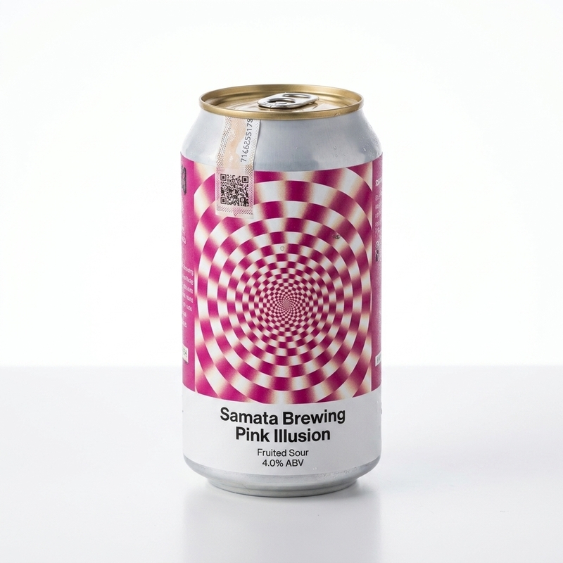 Pink Illusion - Samanta Brewing Sour - Smoothie / Pastry 330ml - 2
