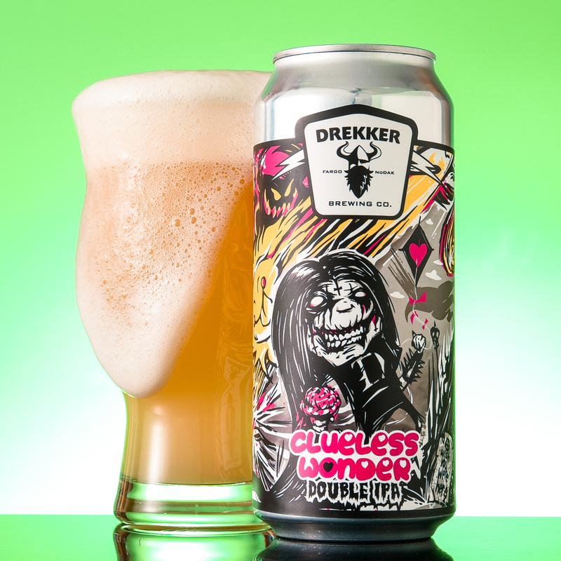 Clueless Wonder - Drekker Brewing Company IPA - Imperial / Double New England / Hazy 473ml - 1