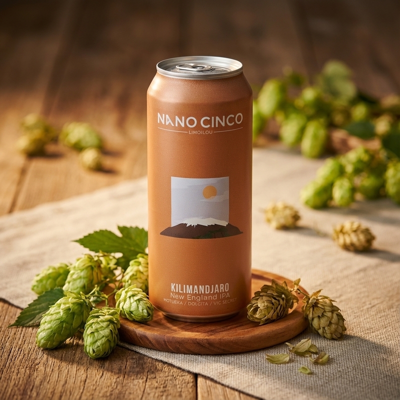 Kilimandjaro - Nano Cinco IPA - New England / Hazy 473ml - 2