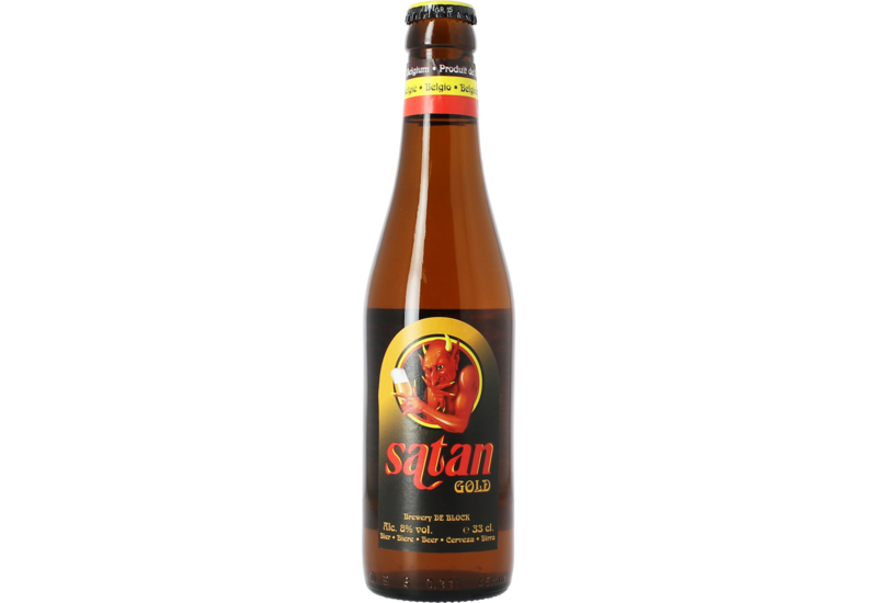 Satan Gold - Brouwerij De Block Belgian Blonde 330ml - 1