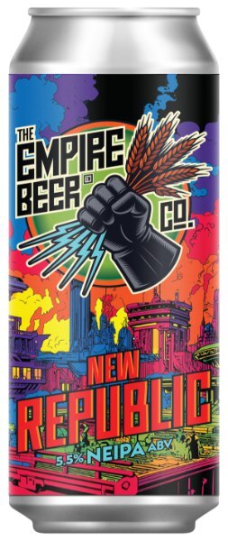 New Republic - The Empire Beer Co. IPA - New England / Hazy 440ml - 1