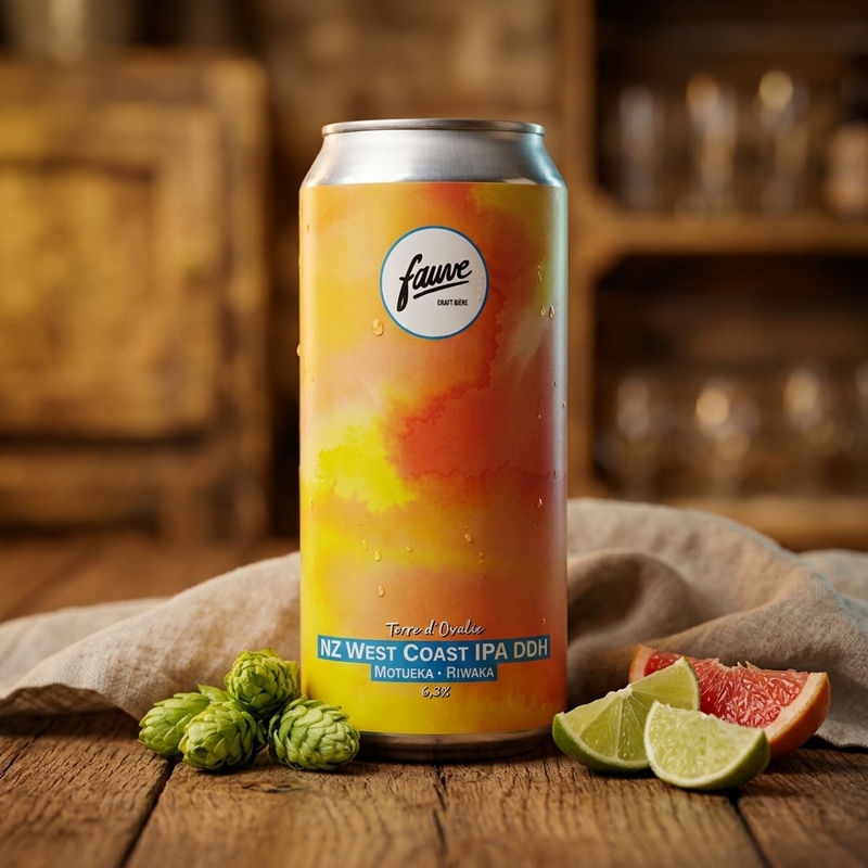 Terre d'Ovalie - Fauve Craft Bière IPA - American 440ml - 1