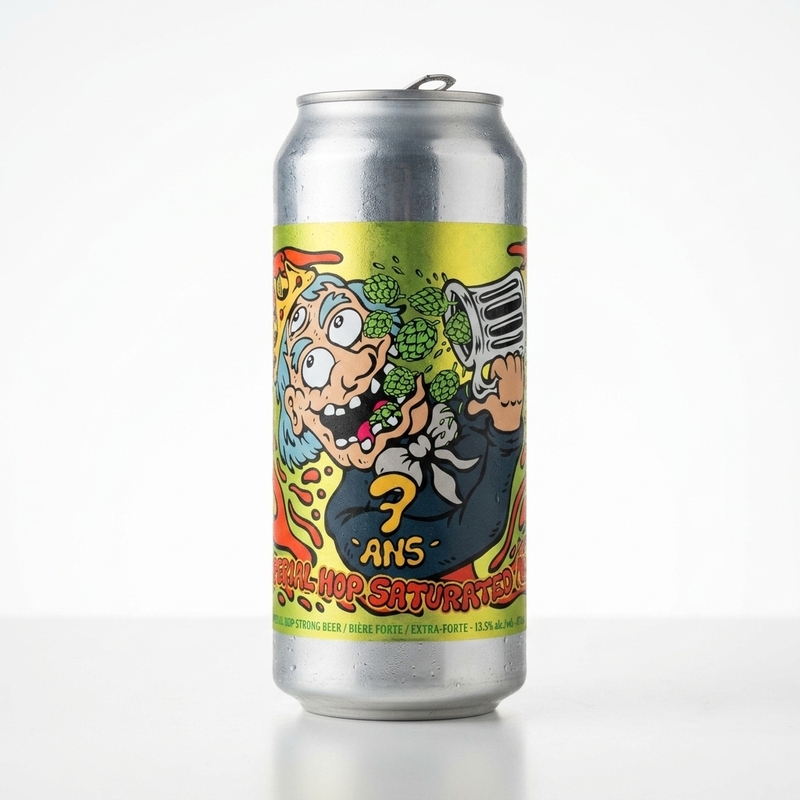 Sir John 7 Ans - Brasserie Sir John Brewing Co. IPA - Triple New England / Hazy 473ml - 2