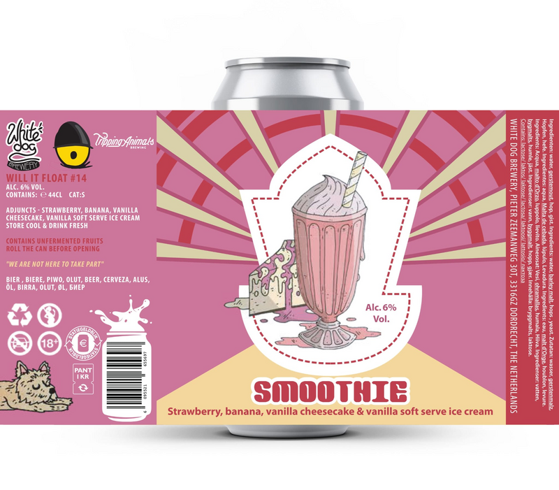 Will It Float #14 - White Dog Brewery Sour - Smoothie / Pastry 440ml - 1