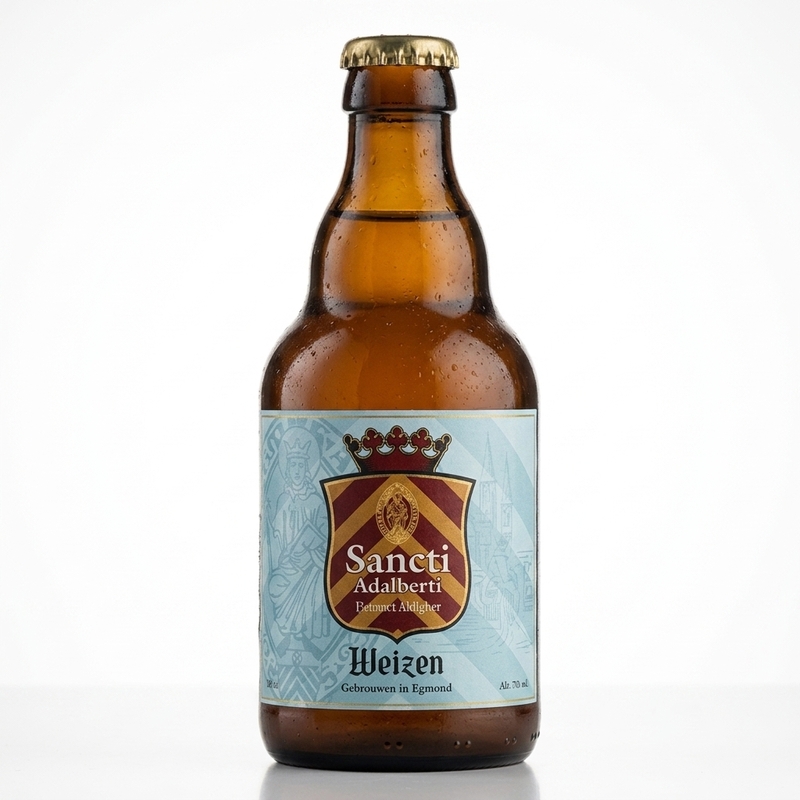 Sancti Adalberti Weizen - Sancti Adalberti, Brouwerij Egmond Wheat Beer - Hefeweizen 330ml - 2