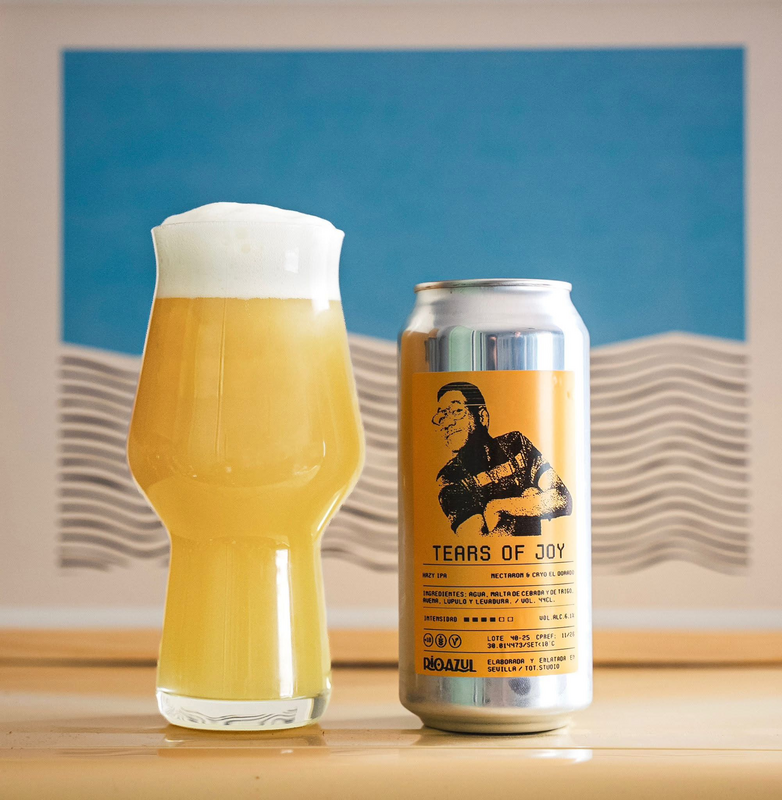 TEARS OF JOY - RIOAZUL IPA - New England / Hazy 440ml - 1