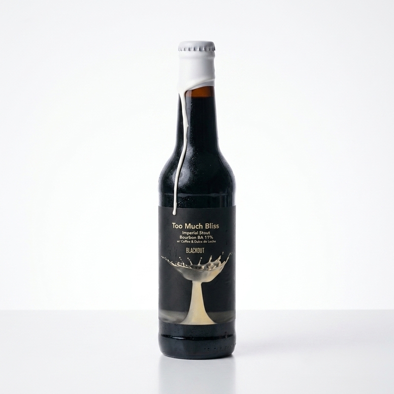 Too Much Bliss : Bourbon BA - Blackout Brewing Stout - Imperial / Double 330ml - 2