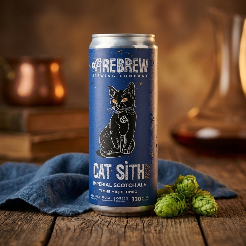 Cat Sith 2026 - Rebrew Scotch Ale / Wee Heavy 330ml - 2