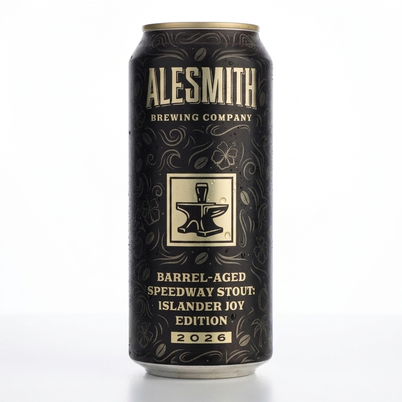 Barrel-Aged Speedway Stout: Islander Joy Edition (2026) - AleSmith Brewing Company Stout - Imperial / Double Coffee 473ml - 2