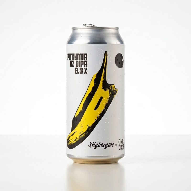 Epithymia (Collab One Drop Brewing Co.) - Stigbergets Bryggeri IPA - Imperial / Double New England / Hazy 440ml - 2