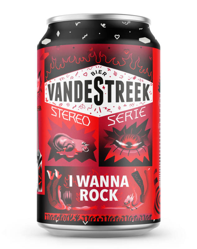 I Wanna Rock - vandeStreek bier IPA - Other 330ml - 1