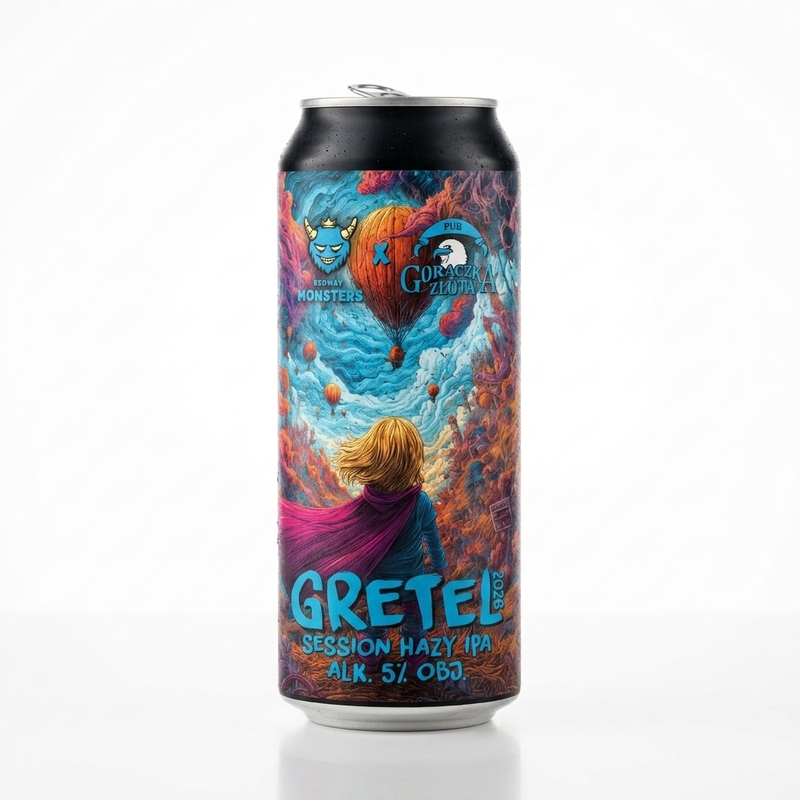Gretel 2026 - Browar Monsters IPA - Session 500ml - 2