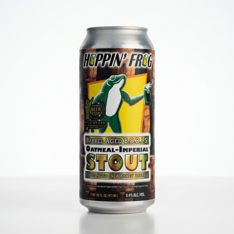 Barrel Aged B.O.R.I.S. - Hoppin' Frog Brewery Stout - Russian Imperial 473ml - 2